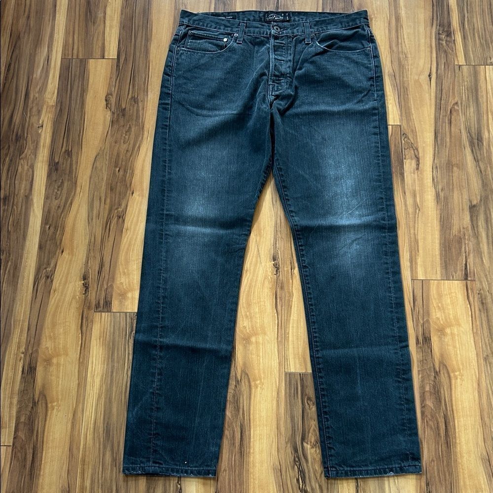 Lucky Brand Men’s Black Authentic Skinny Jeans - Picture 5 of 7